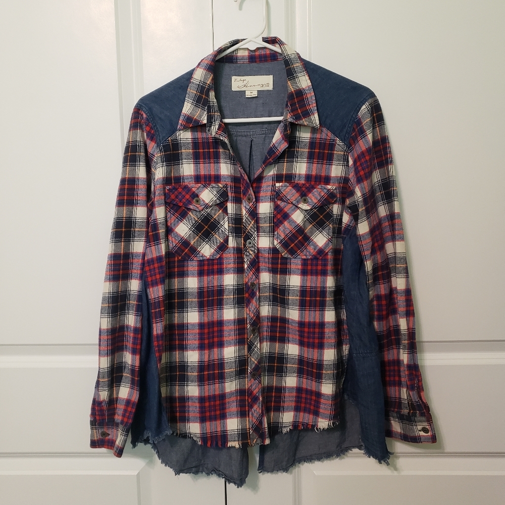 EUC Vintage Havana, Medium Long Sleeved Top - Picture 3 of 7